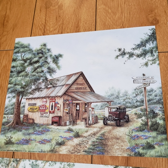 Set of 4 Kay Lamb Shannon prints 10X8 - Picture 4 of 5